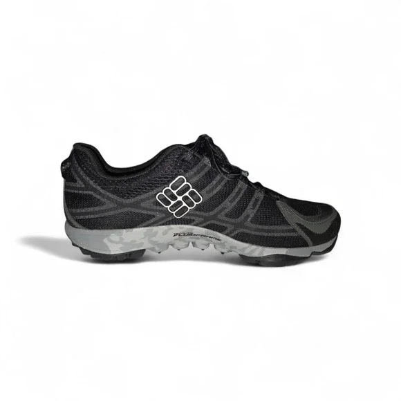 Columbia Black & Gray OutDry Waterproof Trail Running Shoes Mens 11.5